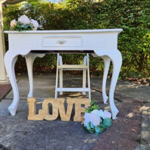 Vintage Signing Table